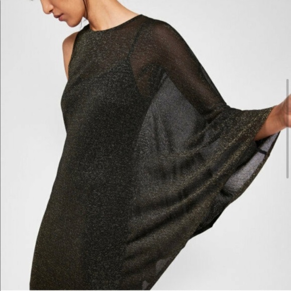 Ted Baker Dresses & Skirts - NWT Ted Baker Monyca Drape One Shoulder Sparkly Dress